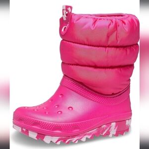 Girl's Crocs Classic Neo Puff Boot